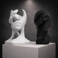 Rostro en 2 piezas